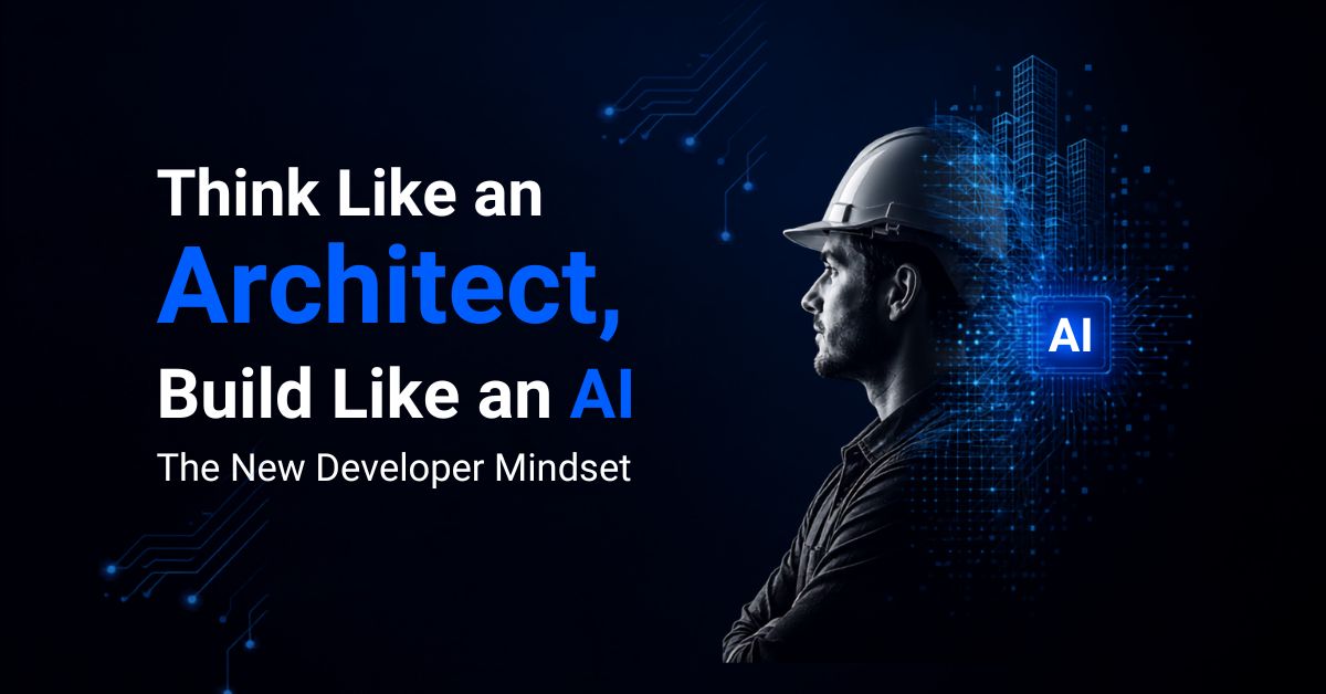 Think Like an Architect, Build Like an AI: The New Developer Mindset